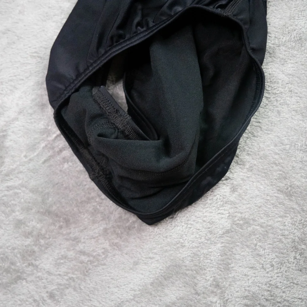 Speedo Women's 8/34 Black Swimsuit One Piece Prolt Super Pro Solid NWT - Picture 9 of 12